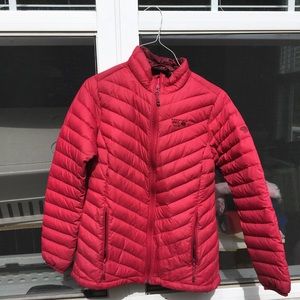 Mountain Hardware Down Jacket Red